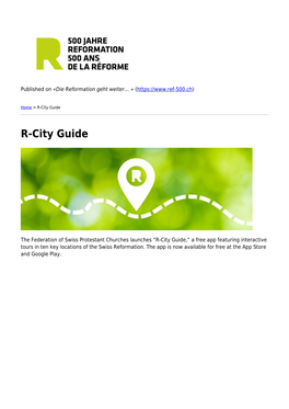 R-City Guide