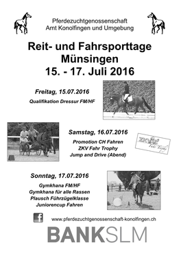 Und Fahrsporttage Münsingen 15