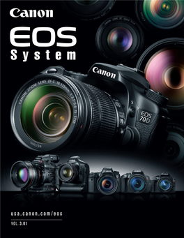 Canon EOS System Brochure