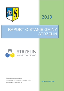 Raport O Stanie Gminy Strzelin