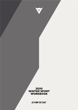 2020 Winter Sport Workbook Table of Contents