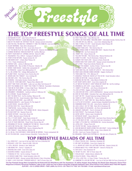The Top Freestyle Songs of All Time