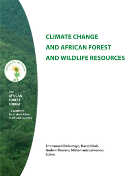 Climate Change and African Forest and Wildlife Resources