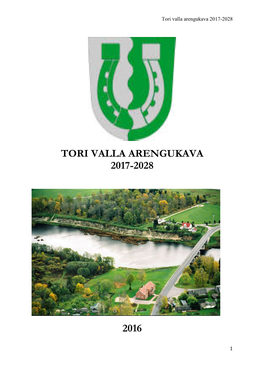 Tori Valla Arengukava 2017-2028 2016