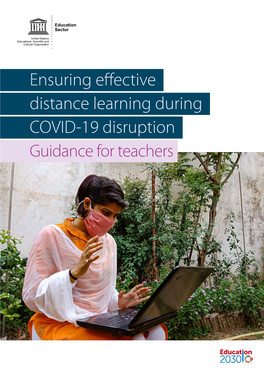 Ensuring Effective Distance Learning During COVID-19 Disruption