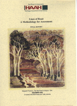 Lines of Road: a Methodology for Assessment