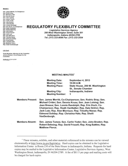 REGULATORY FLEXIBILITY COMMITTEE Rep