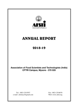 Annual Report 2019