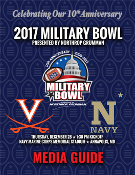 2017 Military Bowl Media Guide