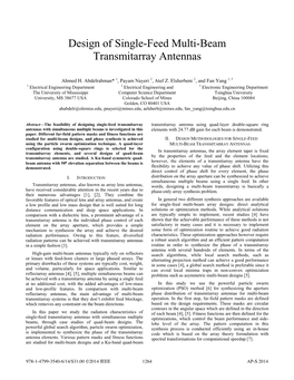 Design of Single-Feed Multi-Beam Transmitarray Antennas