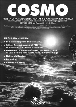 Rivista Di Fantascienza, Fantasy E