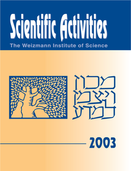 Scientific Activities 2003