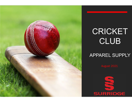 Stuart Surridge Cricket