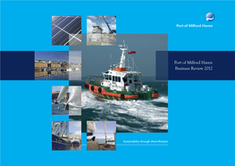 Port of Milford Haven Business Review 2012