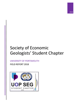 Society of Economic Geologists' Student Chapter