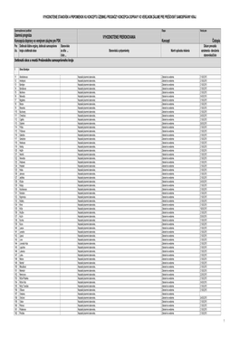 Územná Prognóza Koncepcia Dopravy Vo Verejnom Záujme Pre PSK VYHODNOTENIE PREROKOVANIA Koncept Čistopis