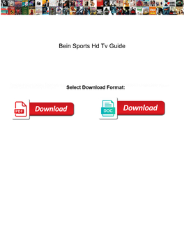 Bein Sports Hd Tv Guide