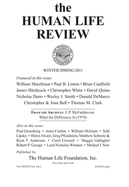 Winter Spring 2011 Cover