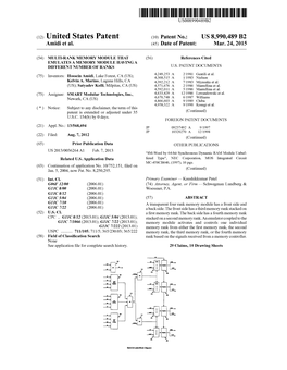 (12) United States Patent (10) Patent No.: US 8,990.489 B2 Amidi Et Al