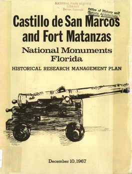 Castillo De San Marcos and Fort Matanzas National Monuments, Florida