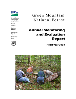 Green Mountain National Forest Supervisor’S Office 1-802-747-6700