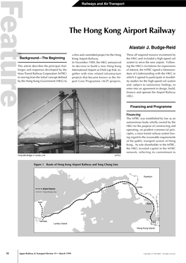 The Hong Kong Airport Railway
