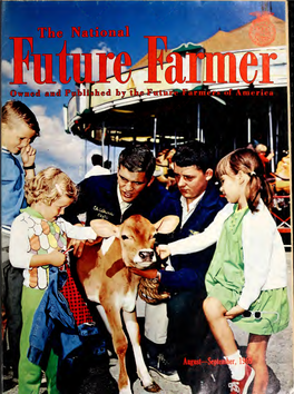 National Future Farmer VOLUME 17 NUMBER 6 AUGUST-SEPTEMBER, 1969
