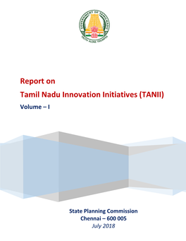 TANII) Volume – I