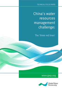 China's Water Resources Management Challenge