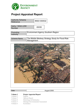 The Middle Medway Strategy Study for Flood Risk Management