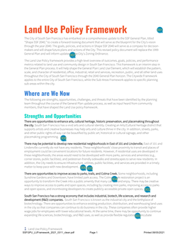 Land Use Policy Framework