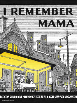 "I Remember Mama" Program