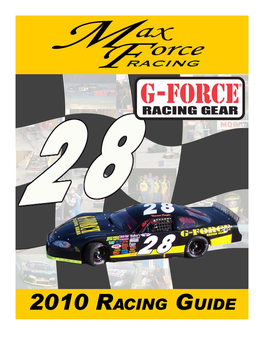 Backg Max Force Racing Late Model