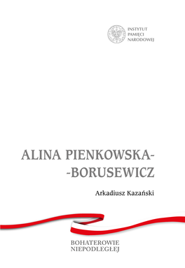 Alina Pienkowska- -Borusewicz