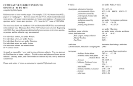 Opuntia Index #1-475