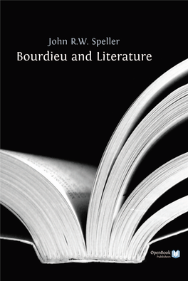 Bourdieu and Literature