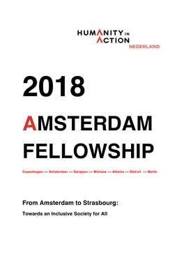 Amsterdam Fellowship