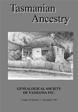 Genealogical Society of Tasmania Inc