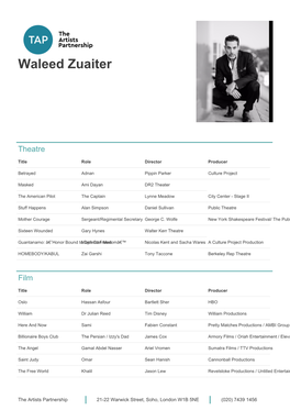 Waleed Zuaiter