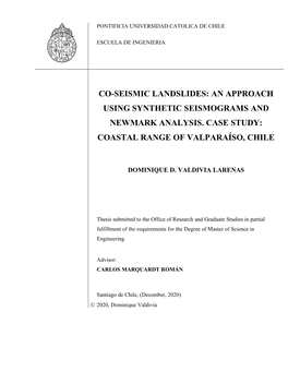 An Approach Using Synthetic Seismograms and Newmark Analysis