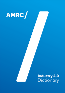 Industry 4.0 Dictionary AMRC I4.0 Dictionary