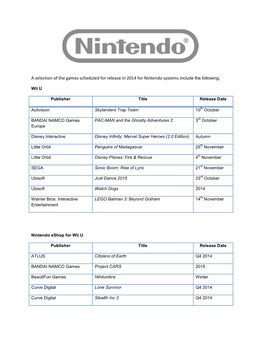 Q4 Games List PR PDF EN