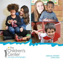 Annual Report 2019-2020 Board of Trustees 2019-2020 Letter to the Community