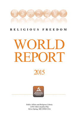 World Report Report 2015 2015