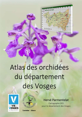 Atlas Des Orchidées Du Département Des Vosges