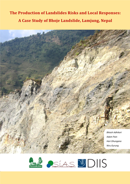 A Case Study of Bhoje Landslide, Lamjung, Nepal