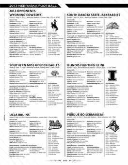 UCLA BRUINS ILLINOIS FIGHTING ILLINI Wyoming Cowboys