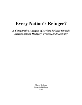 Every Nation's Refugee?