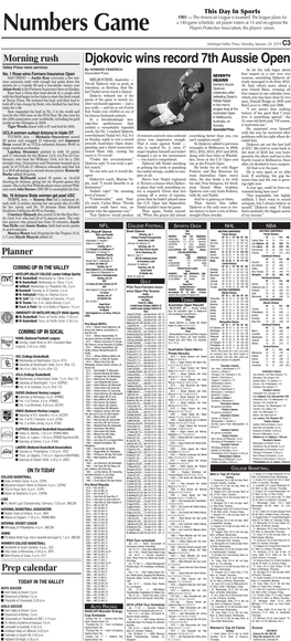 Numbers Game Players Protective Association, the Players’ Union