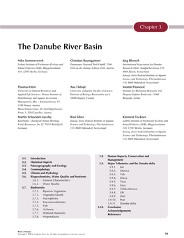 The Danube River Basin